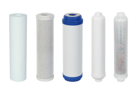 12-Month Premium Replacement Filter Cartridges for RO Systems