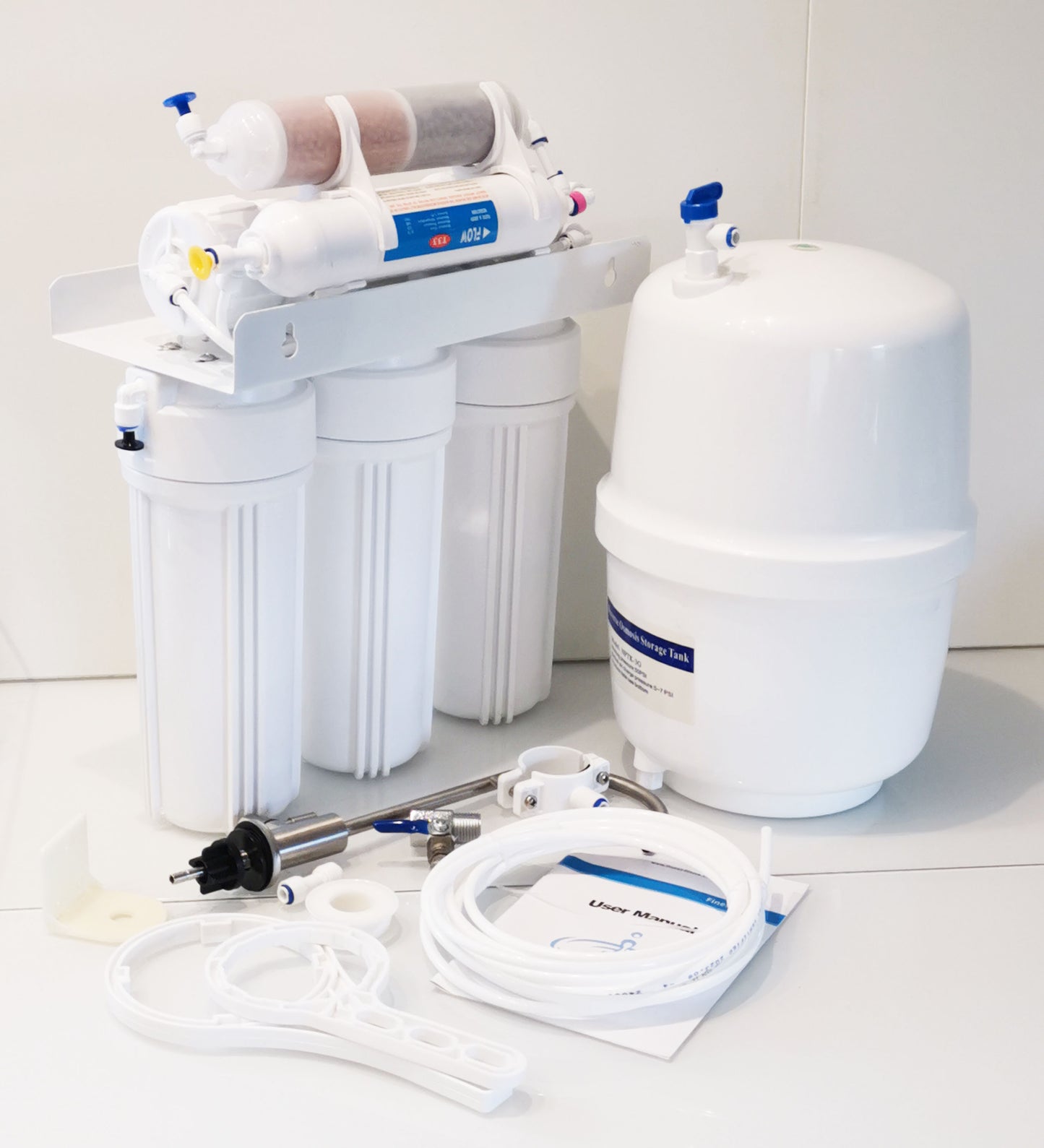 Reverse Osmosis Filter 6 Stage 50G Water Purification System with Alkaline cartridge